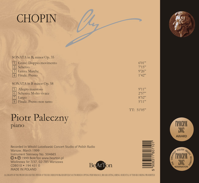 Chopin - Sonaty